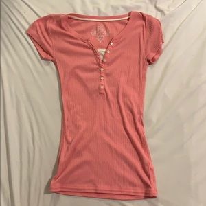 Pink Button Up Shirt